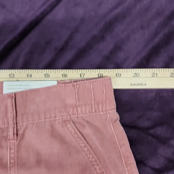 American Eagle Dusty Pink High-Rise Baggy Joggers Cargo sz16 - Picture 6 of 10